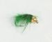 NYMPH Green Scud Bead Head - 1 dozen